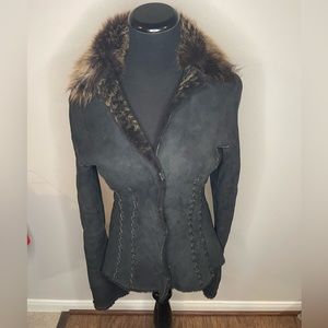 Rizal Mouton Shearling Vintage Jacket *Euc* - image 1